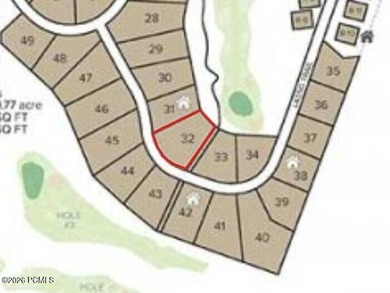 Premier 0.52-acre homesite in Hideout showcasing sweeping views on Talisker Club At Tuhaye in Utah - for sale on GolfHomes.com, golf home, golf lot