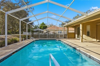 Beautiful four beds,2 baths pool home built by Artistic Homes on Sugarmill Woods Golf and Country Club in Florida - for sale on GolfHomes.com, golf home, golf lot