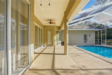 Beautiful four beds,2 baths pool home built by Artistic Homes on Sugarmill Woods Golf and Country Club in Florida - for sale on GolfHomes.com, golf home, golf lot