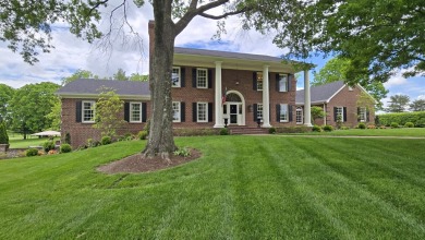 Stunning beautifully updated Estate style home on over an acre on Greenbrier Golf and Country Club in Kentucky - for sale on GolfHomes.com, golf home, golf lot