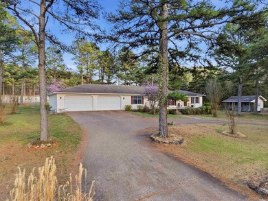 Enjoy peaceful golf course living in this beautiful one-level on Mountain Ranch Golf Club in Arkansas - for sale on GolfHomes.com, golf home, golf lot