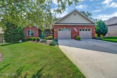 This very pretty brick and stone home is located in close on Heatherhurst Golf Course in Tennessee - for sale on GolfHomes.com, golf home, golf lot