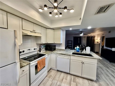 Affordable 2 bedroom 2 bath GROUND FLOOR CORNER UNIT in Golfside on Lehigh Resort Club in Florida - for sale on GolfHomes.com, golf home, golf lot