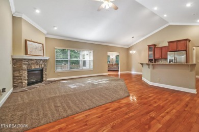 This very pretty brick and stone home is located in close on Heatherhurst Golf Course in Tennessee - for sale on GolfHomes.com, golf home, golf lot