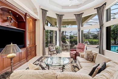 FULL GOLF MEMBERSHIP PURCHASE with this single-story residence on BallenIsles Golf and Country Club in Florida - for sale on GolfHomes.com, golf home, golf lot