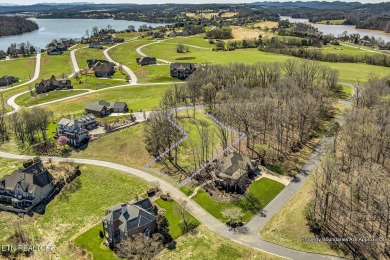 LAKE & MOUNTAIN VIEWS on large lot (.75 acres). Beautiful on Rarity Bay Country Club - Loudon in Tennessee - for sale on GolfHomes.com, golf home, golf lot