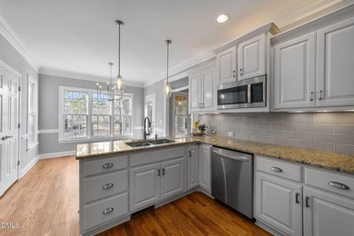 Beautiful golf course home located on the 13th green of desired on The Neuse Golf Club in North Carolina - for sale on GolfHomes.com, golf home, golf lot