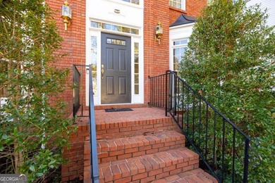 Tucked away on a quiet, double cul-de-sac street in Brookstone on Brookstone Golf and Country Club in Georgia - for sale on GolfHomes.com, golf home, golf lot