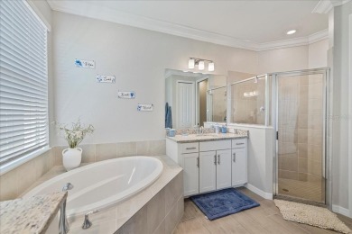 From the moment you step through the front door, this stunning on Heritage Landing Golf  in Florida - for sale on GolfHomes.com, golf home, golf lot