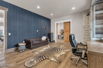 Nestled on six acres of open land, this stunning modern on Homestead Golf Club and Resort in Utah - for sale on GolfHomes.com, golf home, golf lot