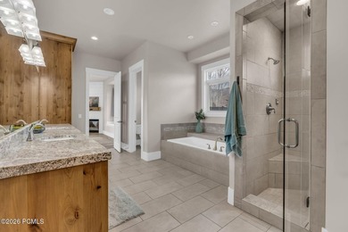 Nestled on six acres of open land, this stunning modern on Homestead Golf Club and Resort in Utah - for sale on GolfHomes.com, golf home, golf lot