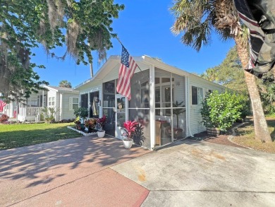 Beautifully remodeled, this 2 bedroom 2 bath park home is on The Great Outdoors Golf and Country Club in Florida - for sale on GolfHomes.com, golf home, golf lot