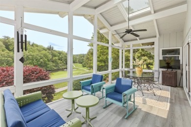 Welcome to your peaceful retreat on the 5th fairway of Highlands on Highlands Falls Country Club in North Carolina - for sale on GolfHomes.com, golf home, golf lot