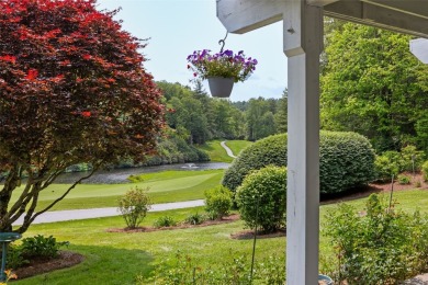 Welcome to your peaceful retreat on the 5th fairway of Highlands on Highlands Falls Country Club in North Carolina - for sale on GolfHomes.com, golf home, golf lot