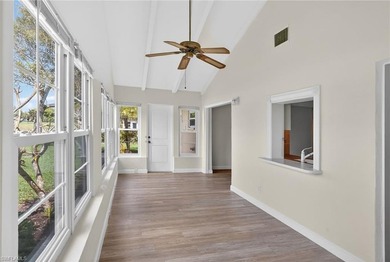 This stunningly renovated end-unit villa offers the ultimate on Quail Run Golf Club In Naples in Florida - for sale on GolfHomes.com, golf home, golf lot