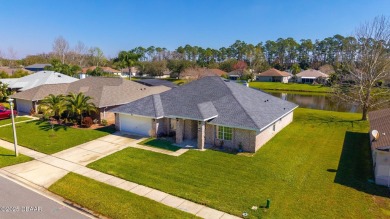 Relax in this quiet 4 bedroom pool home, with low-maintenance on Crane Lakes Golf and Country Club in Florida - for sale on GolfHomes.com, golf home, golf lot