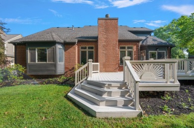 Discover unparalleled elegance in this brick colonial nestled on Beacon Hill Golf Club in Michigan - for sale on GolfHomes.com, golf home, golf lot