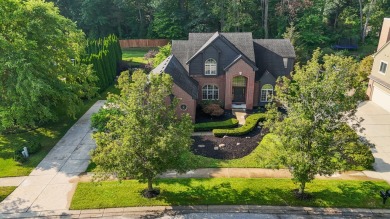 Discover unparalleled elegance in this brick colonial nestled on Beacon Hill Golf Club in Michigan - for sale on GolfHomes.com, golf home, golf lot