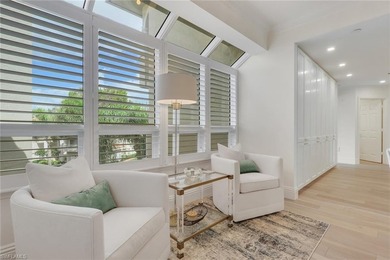 Welcome to this gracious, fully reimagined 2-bedroom plus 2 on Club at Pelican Bay Golf Course in Florida - for sale on GolfHomes.com, golf home, golf lot