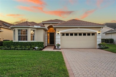 Move-In Ready Pool Home with Stunning Lake  Golf Course Views in on Estero Country Club in Florida - for sale on GolfHomes.com, golf home, golf lot