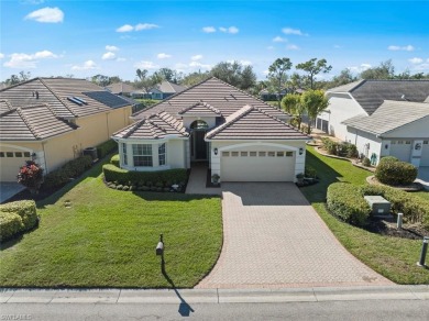 Move-In Ready Pool Home with Stunning Lake  Golf Course Views in on Estero Country Club in Florida - for sale on GolfHomes.com, golf home, golf lot