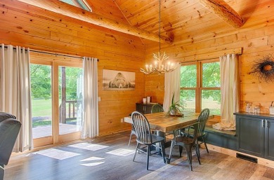 Fantastic 5 bed, 3 bath log home backing onto the scenic 11th on Hardwoods Golf Club At Mille Lacs in Minnesota - for sale on GolfHomes.com, golf home, golf lot