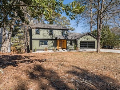 Welcome to 510 Wayt Rd, a beautifully reimagined home nestled in on Horseshoe Bend Country Club in Georgia - for sale on GolfHomes.com, golf home, golf lot