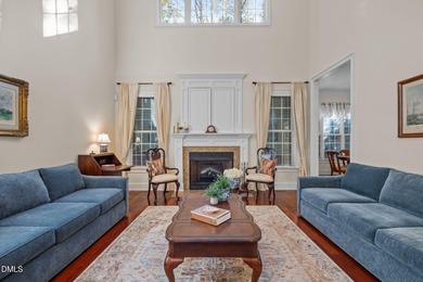 ''Just the right-size'' home in the Morehead Forest neighborhood on Governors Club in North Carolina - for sale on GolfHomes.com, golf home, golf lot