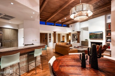 Discover a rare opportunity to own the expanded Tierra model in on Desert Mountain - Outlaw Golf Course in Arizona - for sale on GolfHomes.com, golf home, golf lot