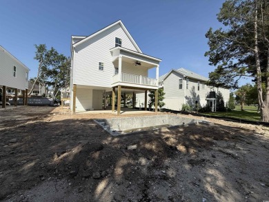 Charming New Construction Beach House with Pool and Ample on Beachwood Golf Club in South Carolina - for sale on GolfHomes.com, golf home, golf lot