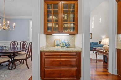 ''Just the right-size'' home in the Morehead Forest neighborhood on Governors Club in North Carolina - for sale on GolfHomes.com, golf home, golf lot