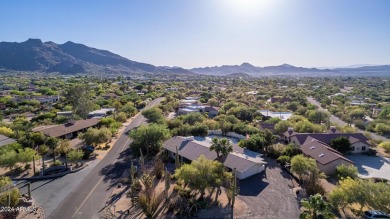 Perfect Carefree home on a large interior corner lot with on Desert Forest Golf Club in Arizona - for sale on GolfHomes.com, golf home, golf lot