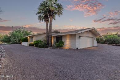 Perfect Carefree home on a large interior corner lot with on Desert Forest Golf Club in Arizona - for sale on GolfHomes.com, golf home, golf lot