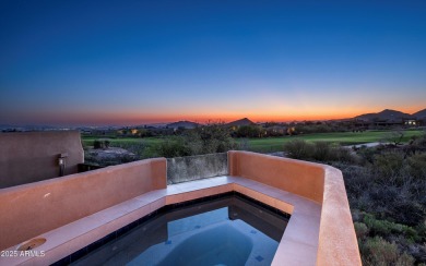 Discover a rare opportunity to own the expanded Tierra model in on Desert Mountain - Outlaw Golf Course in Arizona - for sale on GolfHomes.com, golf home, golf lot