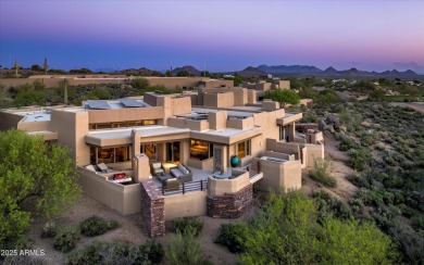 Discover a rare opportunity to own the expanded Tierra model in on Desert Mountain - Outlaw Golf Course in Arizona - for sale on GolfHomes.com, golf home, golf lot