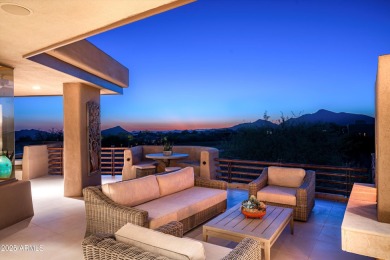 Discover a rare opportunity to own the expanded Tierra model in on Desert Mountain - Outlaw Golf Course in Arizona - for sale on GolfHomes.com, golf home, golf lot