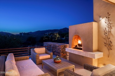 Discover a rare opportunity to own the expanded Tierra model in on Desert Mountain - Outlaw Golf Course in Arizona - for sale on GolfHomes.com, golf home, golf lot