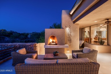 Discover a rare opportunity to own the expanded Tierra model in on Desert Mountain - Outlaw Golf Course in Arizona - for sale on GolfHomes.com, golf home, golf lot