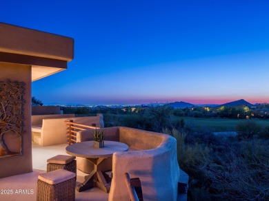 Discover a rare opportunity to own the expanded Tierra model in on Desert Mountain - Outlaw Golf Course in Arizona - for sale on GolfHomes.com, golf home, golf lot