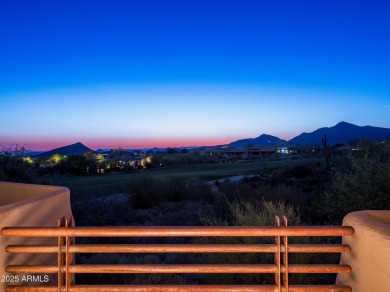 Discover a rare opportunity to own the expanded Tierra model in on Desert Mountain - Outlaw Golf Course in Arizona - for sale on GolfHomes.com, golf home, golf lot