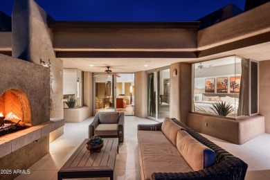 Discover a rare opportunity to own the expanded Tierra model in on Desert Mountain - Outlaw Golf Course in Arizona - for sale on GolfHomes.com, golf home, golf lot