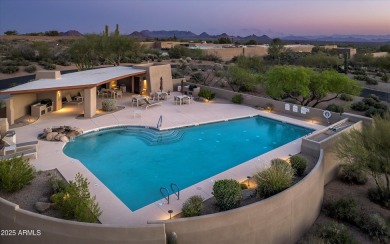 Discover a rare opportunity to own the expanded Tierra model in on Desert Mountain - Outlaw Golf Course in Arizona - for sale on GolfHomes.com, golf home, golf lot