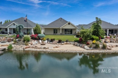Live the Waterfront Lifestyle in Legacy! This one-of-a-kind home on Eagle Legacy Golf Course in Idaho - for sale on GolfHomes.com, golf home, golf lot