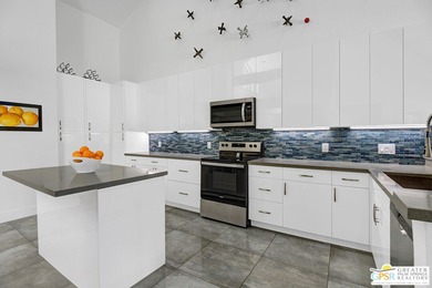 This rare San Simeon floor plan offers a thoughtfully designed on Rancho Mirage Country Club in California - for sale on GolfHomes.com, golf home, golf lot