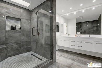 This rare San Simeon floor plan offers a thoughtfully designed on Rancho Mirage Country Club in California - for sale on GolfHomes.com, golf home, golf lot