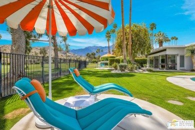 Stunning mid-century home in Tahquitz Creek Golf community, a on Tahquitz Creek Golf Resort in California - for sale on GolfHomes.com, golf home, golf lot