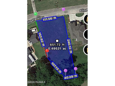 Build your dream home in the highly desirable Squirrel Run on Squirrel Run Golf Courses in Louisiana - for sale on GolfHomes.com, golf home, golf lot