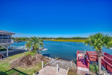 Take in the Spectacular  views from this custom built Channel on Beachwood Golf Club in South Carolina - for sale on GolfHomes.com, golf home, golf lot