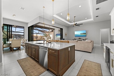 Built in 2023 along the 120-foot Optimist Canal, this on Burnt Store Golf Club in Florida - for sale on GolfHomes.com, golf home, golf lot