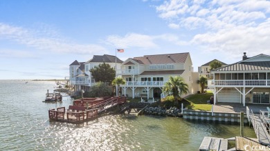 Take in the Spectacular  views from this custom built Channel on Beachwood Golf Club in South Carolina - for sale on GolfHomes.com, golf home, golf lot